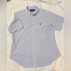 Ralph Lauren Men's Large short sleeve button down shirt